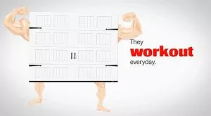 Strong garagedoor