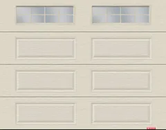 Standard+ door, Prestige model, 40 ½ X 15 in. designs embossed in the metal